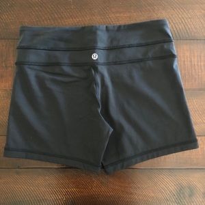 lululemon athletica Shorts - Lululemon Black Biker Shorts lululemon athletica Shorts - Lululemon Black Biker Shorts